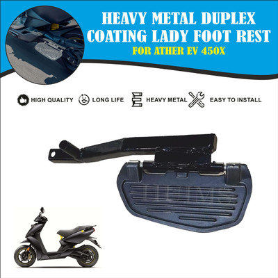 INGPRIDE NEW_HMX- HEAVY METAL LADY FOOTREST ATHER EV Foot Rest(Black)