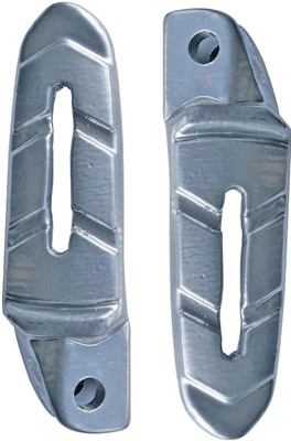 Vtrust Footrest Assembly Compatible For Bajaj Pulsar NS, Left Hand/Right Hand, Rear Foot Rest(Silver)