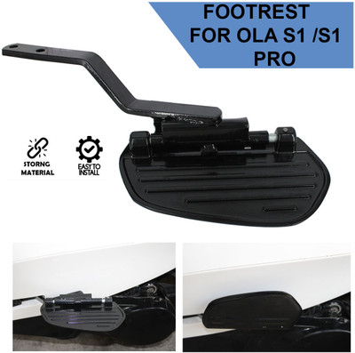 Otoroys Ladies Footrest Assly. Compatible for OLA S1 / S1 Pro Electric Scooter Foot Rest(Black)