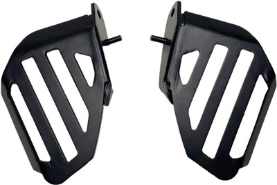 SRPHERE Black Pillion Left Right Foot Rest Compatible with Royal Enfield Interceptor 650 Foot Rest(Black)