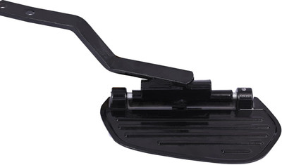 ALLEXTREME EURO Footrest Short Angled Heavy-Duty Steel Foot Pegs Ola Bikes & Scooters Foot Rest(Black)