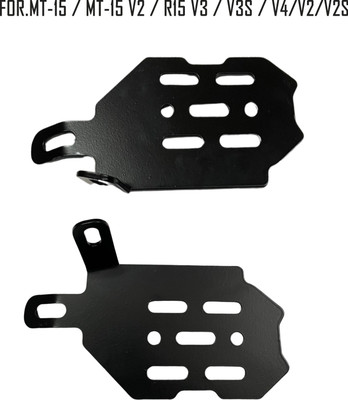 Digital Craft Lady Footrest Compatible for MT-15 V2/R15 V4/V3/V3S/V2S/V1 Foot Rest(Black)