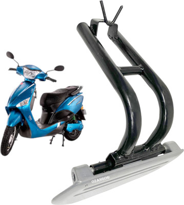 OZANGO Good Metal Rear Ladies Adjustable Rear FootRest For Hero Electric Optima Foot Rest(Black)