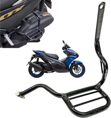 Dhe Best For YAMAHA Aerox 155 pro foot rest Lady Step Rear Foot Rest Heavy Quality Metal Foot Rest(Black)