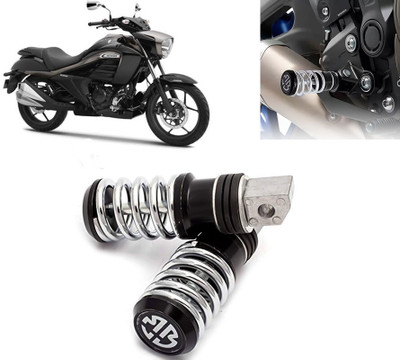 AUTO PEARL Anti Theft Motorcycle Security Alarm System with 2 Remotes for intruder 150 Foot Rest(Black, Silver)