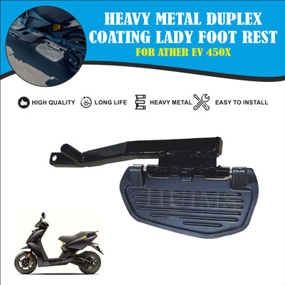 Huims HMX- HEAVY METAL LADY FOOTREST ATHER EV Foot Rest(Black)