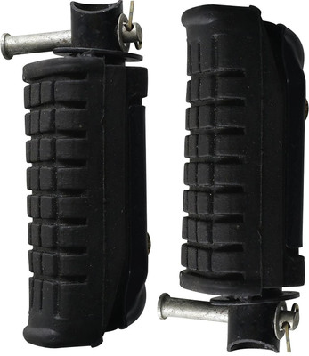 Vtrust Footrest Assembly Compatible For Honda Unicorn, Hero Hunk Right Hand, Left Hand Foot Rest(Black)