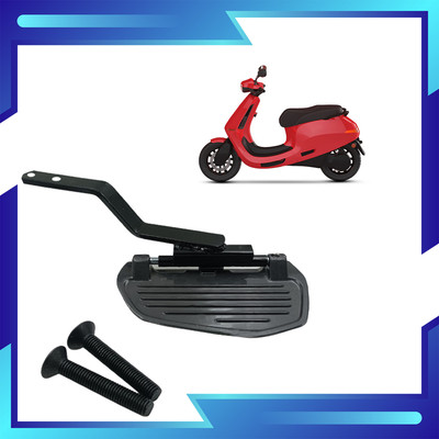 DAZZRIDE Ladies Heavy Footrest Assly. Compatible for OLA S1 / S1 Pro Electric Scooter Foot Rest(Black)