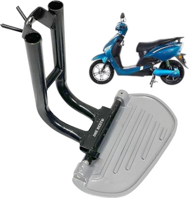 Dhe Best Scooter Side Rear Pillion Ladies Footrest Stand For Hero Electric Optima Foot Rest(Black)