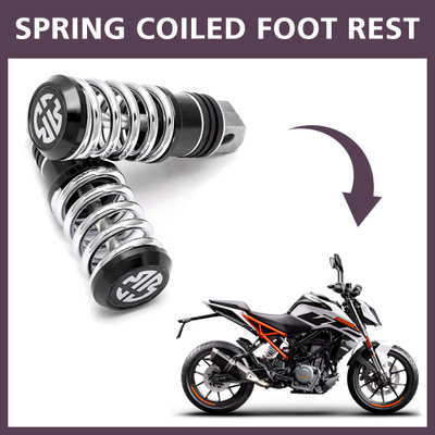 Miwings Black Foot Rest For KTM 250 Duke Foot Rest(Black)