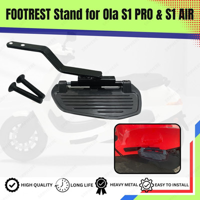Vtrust OL2 Ladies Footrest Assly. Compatible for OLA S1 / S1 Pro Electric Scooter Foot Rest(Black)