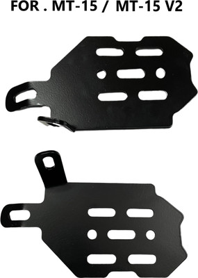 Digital Craft Lady Footrest Compatible for MT-15/ MT-15 V2 [ Pack of 2 ] Foot Rest(Black)