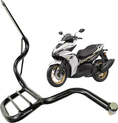OZANGO Good Metal Rear Ladies Adjustable Rear Foot Rest For AEROX 155 Foot Rest(Black)