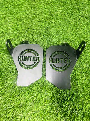 SK9 ROYAL ENFIELD HUNTER LOGO LADIES FOOT REST BLACK STRONG MATERIAL MADE IN INDIA Foot Rest(Black)