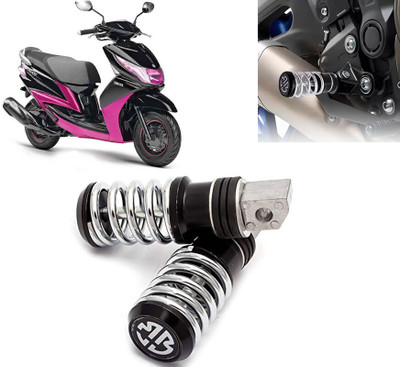 AUTO PEARL Anti Theft Motorcycle Security Alarm System with 2 Remotes for Ray Foot Rest(Black)
