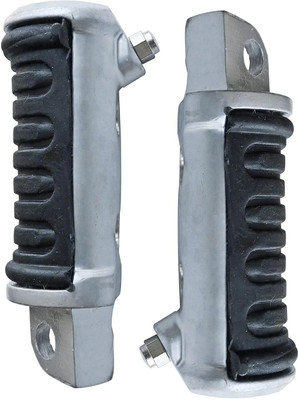 Vtrust Compatible For Bajaj Avenger Front Footrests Assembly, Right and Left Foot Rest(Grey)