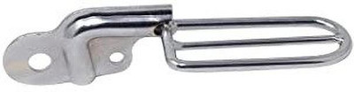 DOLSHACOB Auto Parts Rear Footrest Extra Paddle for Classic | Standard | Electra 350 BS3 Foot Rest(Silver)