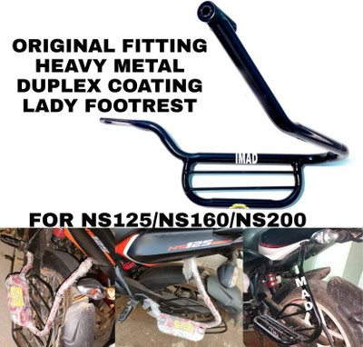 ZRIDE HEAVY METAL LADY FOOTREST FOR NS125/160/200 Foot Rest(Black)