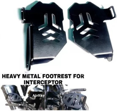 AutoGnix Footrest for Royal Enfield Interceptor Foot Rest(Black)