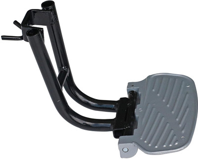 ZRIDE Ladies Footrest Compatible for Scooty Hero Optima Electric Foot Rest(Black, Steel)