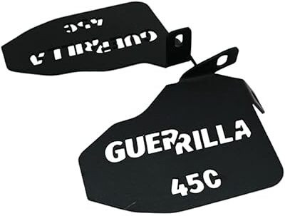MILACHIN Automotive Guerrilla 450 Footrest Right & Left side Foot Rest(Black)