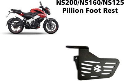 MOXZILLA PULSAR NS125/NS160/NS200 Ladies Foot Rest Heavy Foot Rest(Black)