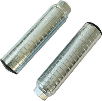 ShreNik Cycle Foot Rest Stunt Axle Bicycle Rear Foot Pegs Set Aluminum MTB Mountain Bike Foot Rest(Silver)