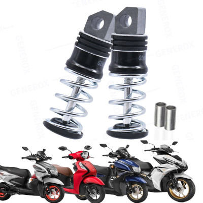 Generox Imported Foot Rest BLACK for YMH SCT All Bike and Scooty Foot Rest(Black)