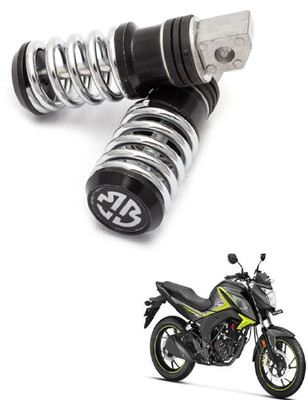 Miwings Black Foot Rest For Honda Unicorn Foot Rest(Black)