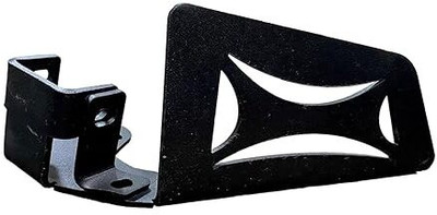 SGTB Footrest Laser Cut Heavy Step Foot Plate MT 15 Bike Version 2 Single Piece Foot Rest(Black)