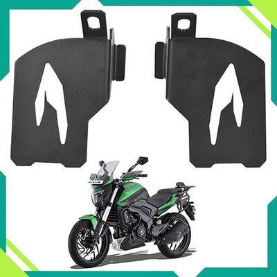 DAZZRIDE Heavy Metal Double Coating Rear Side Passenger Bajaj Dominar 250,400 Foot Rest(Black)