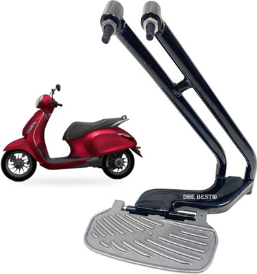 Dhe Best Scooty Heavy Metal Lady Step Rear FootRest For Chetak 2901 Foot Rest(Black)