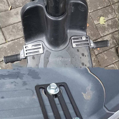 TRYFLY TR02 Universal Scooter Footrest Both Side Foot Rest(Black)