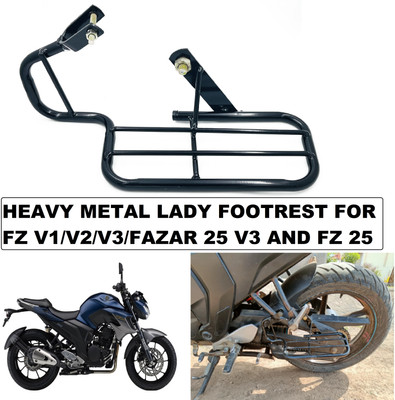 SRPHERE HEAVY METAL DUPLEX COATING LADY FOOTRESR FOR V1 V2 V3 Foot Rest(Black)