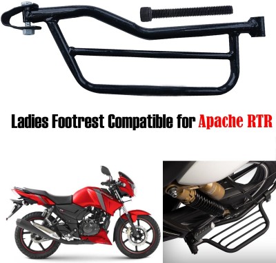 AXWee Lady Step Footrest Compatible For Tvs Apache RTR Foot Rest(Black)