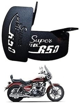 Autobrand Premium Bike Rear Footrest for Super Meteor 650 Foot Rest Right and Left Side Foot Rest(Black)