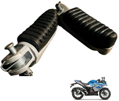 TRP Traders Footrest Assembly Compatible for Suzuki Gixxer Front-Left Hand/ Front-Right Hand Foot Rest(Black)