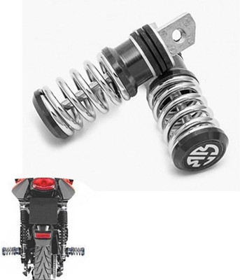 HI-TECH ACCESSORIES FOOT REST BLACK COLOUR 1PAIR Foot Rest(Black)