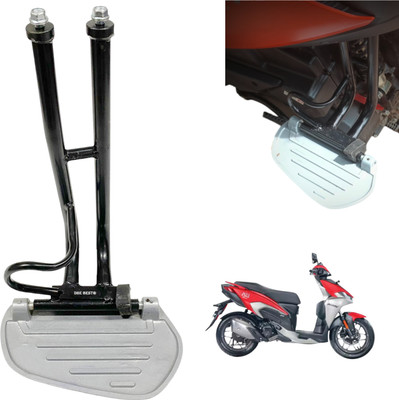 Dhe Best Bike Good Metal Rear Ladies Adjustable Rear FootRest For Hero Xoom 160 Foot Rest(Silver)