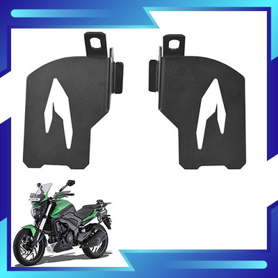 DAZZRIDE DZRDX1 Quality Lady Mount Dominar 250/400 Bike Wide Footrest Pillion Left Right Foot Rest(Black)