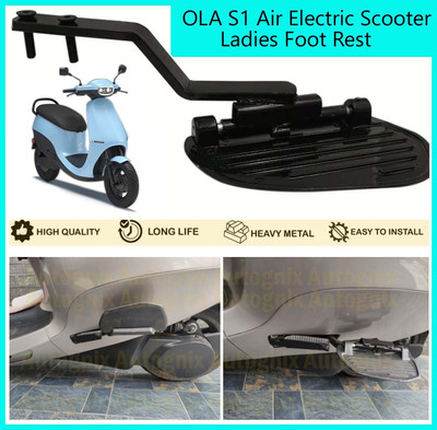 AutoGnix Scooter Footrest Stand Compatible with Ola Electric S1 & Ola S1 Pro Black Foot Rest(Black)