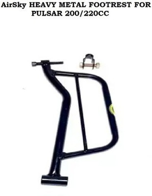 AXWee NEW HEAVY METAL FOOTREST FOR BAJAJ PULSAR 200/220CC Foot Rest(Black)