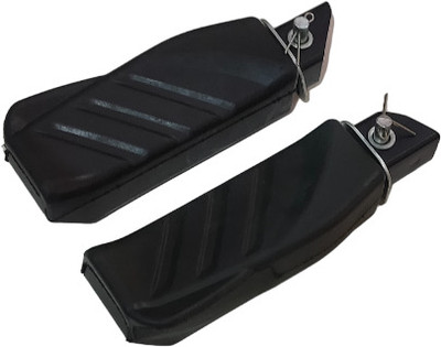 KALSTAR rear footrest for activa 110 3G LH+RH Foot Rest(Black)