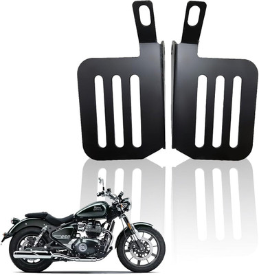 Moto Genius Foot Rest for RE Super Meteor 650 |Adjustable Motorcycle Foot Pegs Foot Rest(Black)