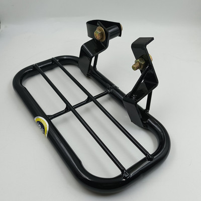 AutoGnix HEAVY METAL DUPLEX COATING LADIES FOR YAMAYA FZ V3, MT15 V2, FZ-X, R15 V4 Foot Rest(Black)