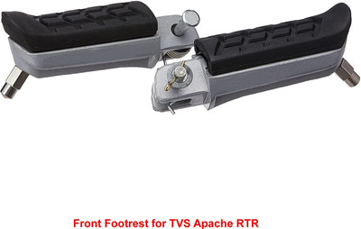 anmol enterprises RTR FRONT FOOT REST BOTH LEFT AND RIGHT Foot Rest(Black)