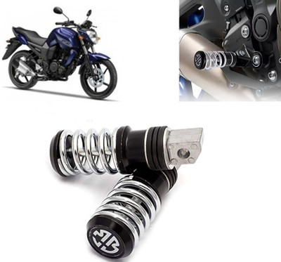 AUTO PEARL Anti Theft Motorcycle Security Alarm System with 2 Remotes for FZ Foot Rest(Black)