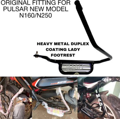 Aklin Boky LADY FOOTREST FOR PULSR NEW N160/N250 Foot Rest(Black)