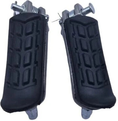 anmol enterprises Front Footrest Assembly Compatible for TVS Apache RTR 160/180 Foot Rest(Black)