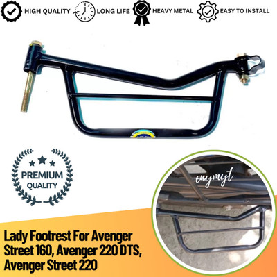 anmol enterprises PU1 Lady Footrest For Avenger Street 160, Avenger 220 DTS, Avenger Street 220 Foot Rest(Black)